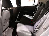 a car that has two seats in the back of it