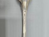 a spoon that is sitting on a table