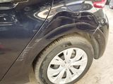 a picture of a car that has been painted blue