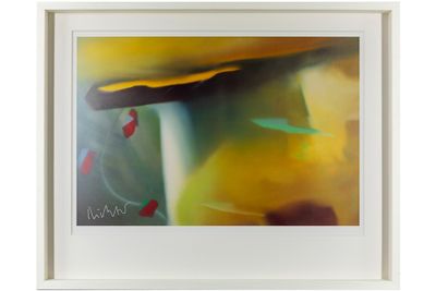 RICHTER GERHARD (° 1932) lithographie offset en couleurs rep…