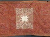 an image of a piece of cloth hanging on a wall