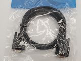 a close up of a cable in a plastic bag on a table