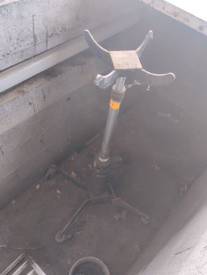 a bike that is sitting in the corner of a building