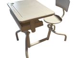 an image of a school desk and chair with a desk top
