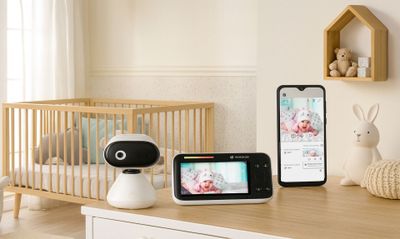 Babyphone vidéo Motorola PIP1500 Connect - écran 5", caméra …