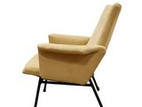 an image of a chair that is sitting on a white surface