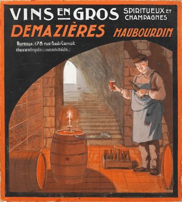 - VINS DEMAZIÈRES c.1925-30 - « Vins en gros, spiritueux et …