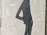 un dessin représentant un homme en haut-de-forme et en costume