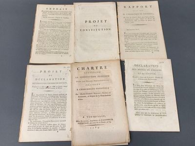(Le débat des droits de l'homme en 1789) Très importante réu…
