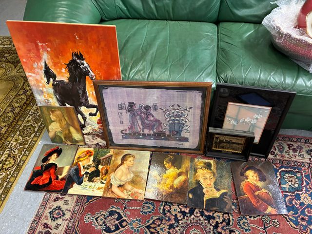 Lot de reproductions 