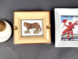 a small box with a picture of a tiger on it and a small box with a picture of a tiger on it