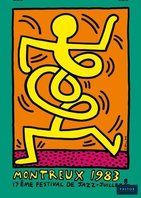 une affiche annonçant un festival de jazz à Paris, en France