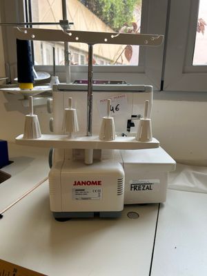 a machine that is sitting on a table in front of a window