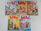 quatre livres pour enfants consacrés à Toto et d'autres contes pour enfants