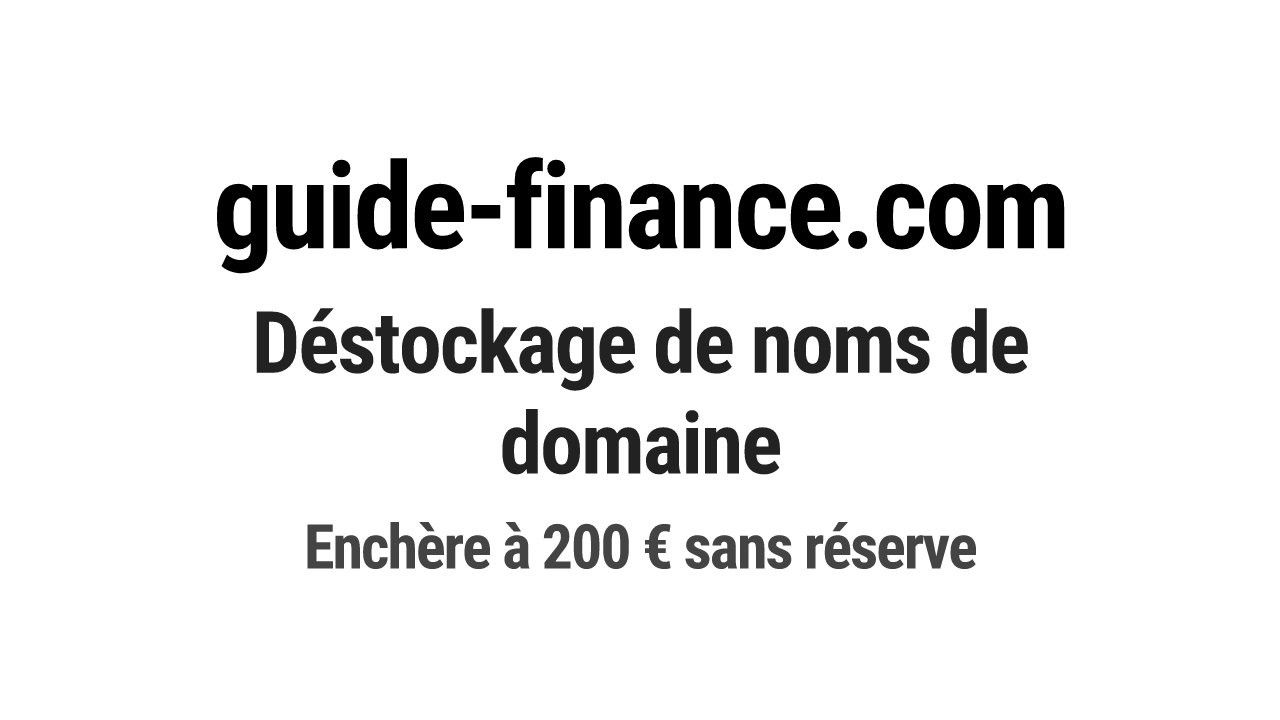 Destockage & Invendus