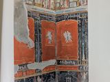 a picture of a book with a picture of a room in it