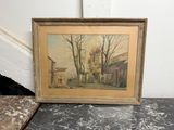 une image d'une photo d'une photo d'une maison posée sur une table