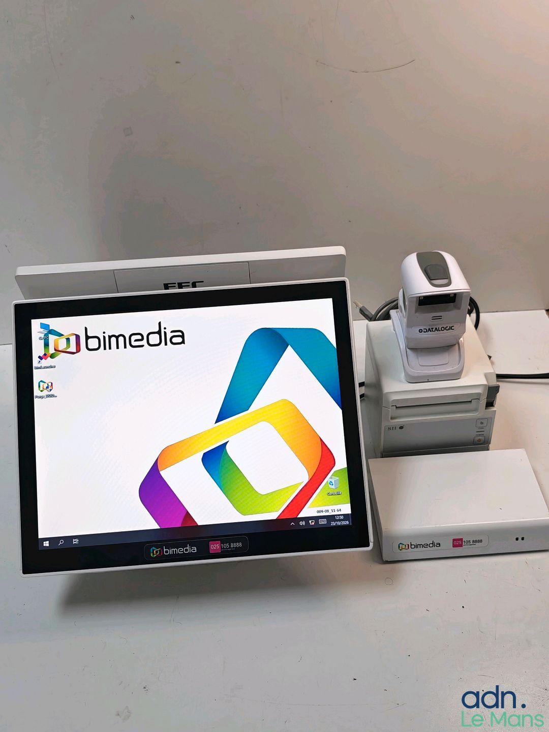 Ensemble caisse enregistreuse professionnelle BIMEDIA / FEC …