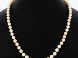 un collier de perles blanches sur un mannequin mannequin mannequin mannequin mannequin mannequin mannequin mannequin mannequin mannequin