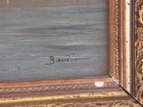 an image of a painting of a man in a boat on the water
