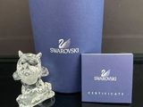 figurine en cristal Swarovski avec coffret cadeau