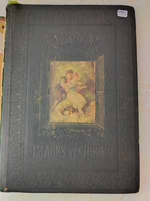 Chromos et images Album 40x29 cm, environ 25 pages. Images c…