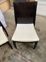 Lot de 4 chaises contemporaines, à structure en bois de coul… (photo 2)