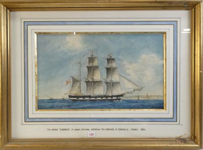 une image représentant un tableau d'un voilier en mer