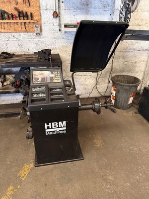 l'image d'une machine dans un garage