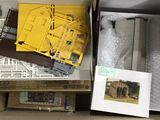 a box full of assorted items that are in a box
