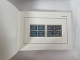 a picture of a picture of two stamps on a book