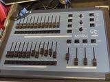a close up of a control board on a table