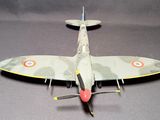 a model of a fighter plane sitting on a table