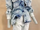 denim jacket and pants on a mannequin mannequin mannequin mannequin mannequin mannequin mannequin mannequin manne