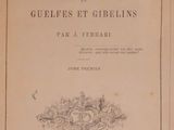 the front cover of a book with a picture of a castle