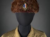 a close up of a mannequin wearing a military uniform