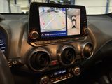 the dashboard of a car with a digital display on the dash