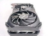 a close up of a video card with a fan on it