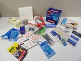 many different items that are on the table