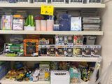 a lot of items that are on the shelves in the store