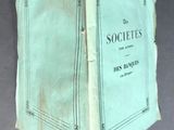 an old book that is sitting on a table