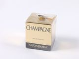 a box of champagne sitting on a white surface