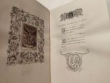 an open book with a picture of a man and a woman on it