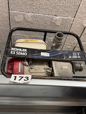 a picture of a water pump on display in a store