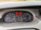 a close up of a car dashboard with a speedometer