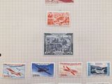 a lot of different stamps on a piece of paper