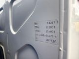a close up of a train door with a train number on it