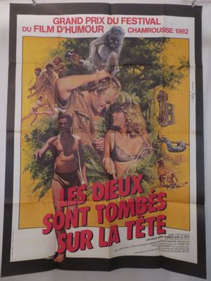 une affiche du film « Les Deux sont tombés sur la tête »
