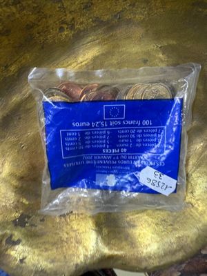 Un sachet Euros 2002