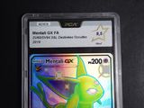 a picture of a pokemon trading card in a plastic case
